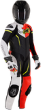 ALPINESTARS Youth GP Plus 1-Piece Leather Suit - Black/White/Red Fluorescent/Yellow Fluorescent - US 24 / EU 130 31405181236130