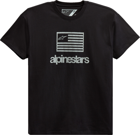 ALPINESTARS Flag T-Shirt - Black - 2XL 12137262010XXL