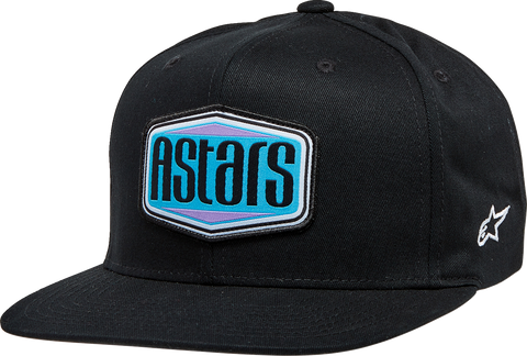 ALPINESTARS Belvedere Flat Bill Hat - Black - One Size 1232-81050-10