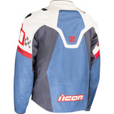 IN STOCK ICON Contra3™ Hero Jacket - White/Blue - Small 2820-7056