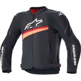 ALPINESTARS T-GP Plus R v4 Airflow Jacket - Black/Red Fluo - 4XL 3300624-1030-4X