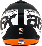 AFX FX-17 Helmet - Attack - Matte Black/Orange - XS 0110-7154