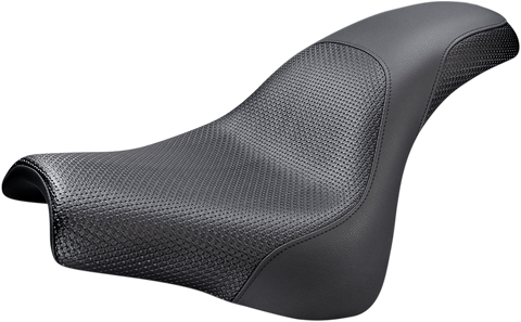SADDLEMEN Profiler Basket-weave Seat - Black 818-28-147