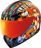 ICON Domain™ Helmet - Lucky Lid 4 - Red - Large 0101-14954