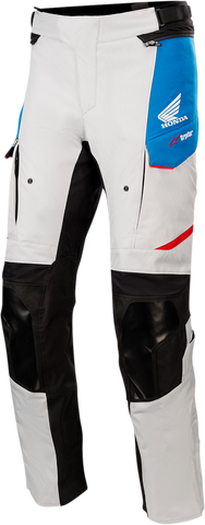 ALPINESTARS Honda Andes v3 Drystar® Pants - Gray/Blue/Red - 4XL 3227421-9173-4X