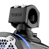 NXL 6.5" Marine and Powersports Towers LED RGB Lights 100 Watts Rms - Black Carbon Fiber