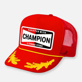 CHAMPION PIT CREW CURVED BILL PATCH HAT