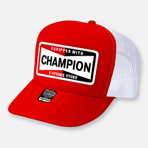 CHAMPION PIT CREW CURVED BILL PATCH HAT