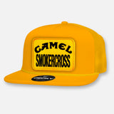 CAMEL RACE TEAM FLAT BILL PATCH HAT