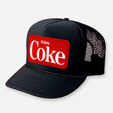 COKE CURVED BILL PATCH HAT