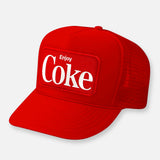 COKE CURVED BILL PATCH HAT