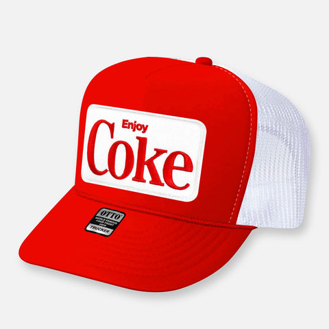 COKE CURVED BILL PATCH HAT