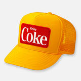 COKE CURVED BILL PATCH HAT