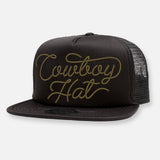 COWBOY FLAT BILL HAT