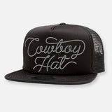 COWBOY FLAT BILL HAT