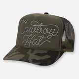 COWBOY CURVED BILL HAT