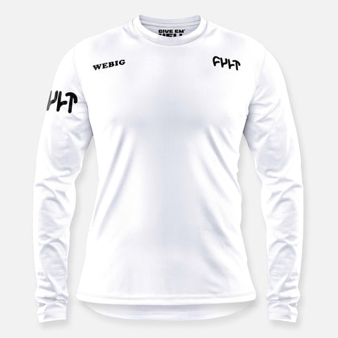 WEBIG X CULT RACE JERSEY WHITE