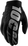 100% Brisker Gloves - Black/Gray - Small 10003-00000