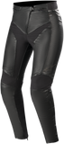ALPINESTARS Stella Vika v2 Leather Pants - Black - US 6 / EU 42 3135519-10-42