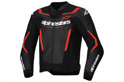 IN STOCK OPEN BOX ALPINESTARS Jacket Lthr Gp Force Air Flo Blk/Rd Fl 48 3100326-1030-48