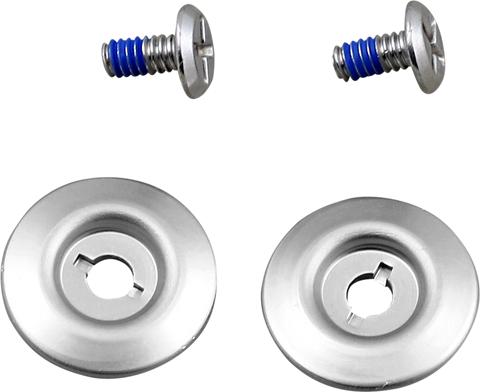 BILTWELL Gen 2 Hardware Kit - SS Screw - Silver Baseplate 0034-150-73