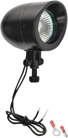 SHOW CHROME Mini Driving Light - Black 16-104ABK