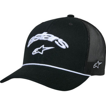 ALPINESTARS Agree Trucker Hat - Black/Black 1235-81460-1010-OS