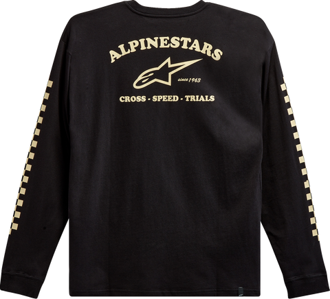 ALPINESTARS Sunday Long-Sleeve T-Shirt - Black - Medium 12137184010M