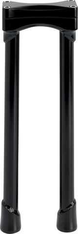 BILTWELL Risers - Murdock - Oversized - 14" - Black 6413-201-14