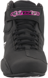 ALPINESTARS Women's Sektor Shoes - Black/Pink - US 5 251571910395
