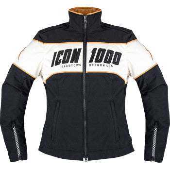 ICON Women's Hella 4™ Jacket - Black - Large 2822-1679