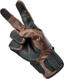 BILTWELL Borrego Gloves - Chocolate/Black - 2XL 1506-0201-306