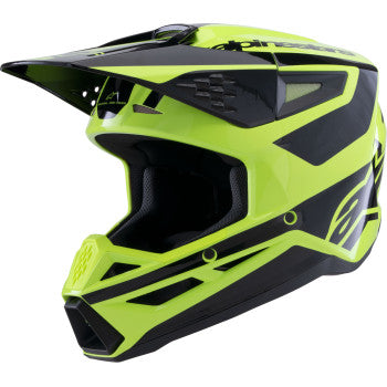 ALPINESTARS SM3 Helmet - Heat - Gloss Yellow Fluo/Black - Small 8301026-5011-S
