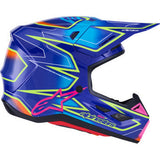 ALPINESTARS SM7 Helmet - Cast - Gloss/Blue/Pink/Yellow Fluo - XS 8302626-7254-XS