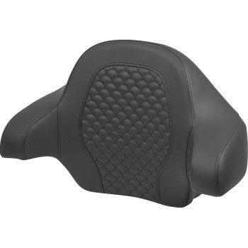 SADDLEMEN Tour-Pak® Backrest Pad - Dragon Scale - FLH/FLT '14-'24 814-07-15500