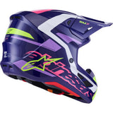 ALPINESTARS SM7 Helmet - Deed - Gloss Purple/Pink - Large 8302426-3142-L