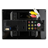 10.5" Floating Adjustable Modular Touchscreen Mechless Single-DIN Head Unit with Bluetooth, Apple Car Play, Android Mirror Link, USB, AUX, SD, AM, FM