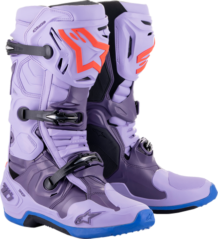 ALPINESTARS Tech 10 Boots - Laser Purple - US 8 2010020-398-8