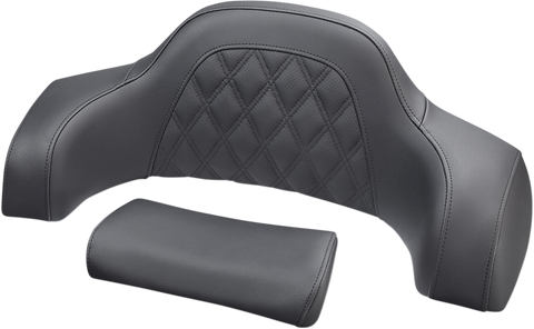 SADDLEMEN Lattice Stitched Tour-Pak Pad - Indian I14-07-TPACK-LS