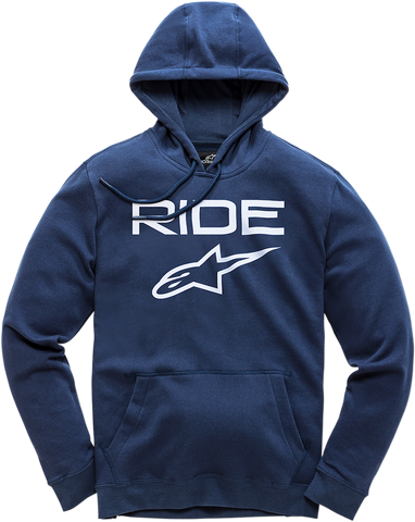ALPINESTARS Ride 2.0 Hoodie - Navy/White - Large 1119510007020L