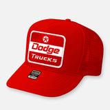 DODGE TRUCKS CURVED BILL PATCH HAT