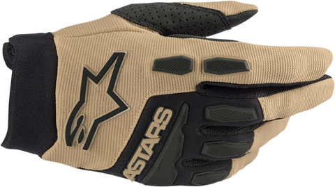 ALPINESTARS Full Bore Gloves - Sand/Black - 2XL 3563622-891-2X