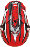 AFX FX-17Y Helmet - Butterfly - Matte Ferrari Red - Medium 0111-1385