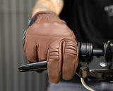 BILTWELL Belden Gloves - Chocolate/Black - Medium 1505-0201-303