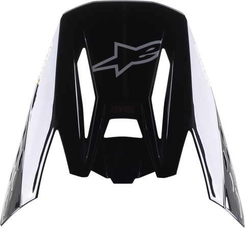 ALPINESTARS SM5 Visor - Venture - Black/Bordeaux/Yellow 8985022-1180