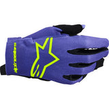 ALPINESTARS Youth Radar Gloves - Purple/Fluo Yellow - 2XS 3541824-3175-2XS