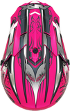 AFX FX-17 Helmet - Butterfly - Matte Hot Pink - XL 0110-7110