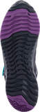 ALPINESTARS Stella CR-X Drystar® Shoes - Black/Gray/Teal/Purple - US 6.5 2611523137065