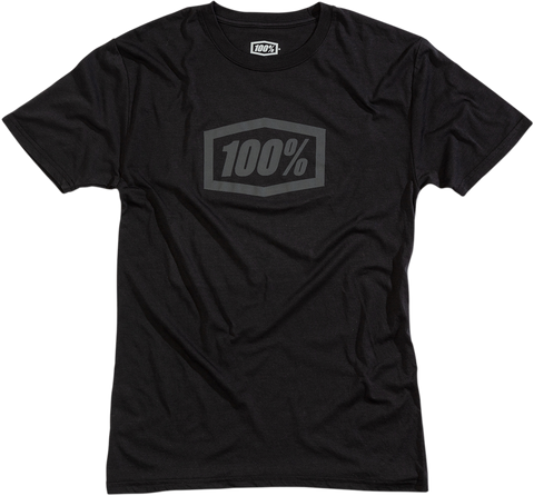 100% Tech Icon T-Shirt - Black/Gray - Large 20009-00002