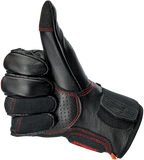 BILTWELL Borrego Gloves - Redline - Small 1506-0108-302